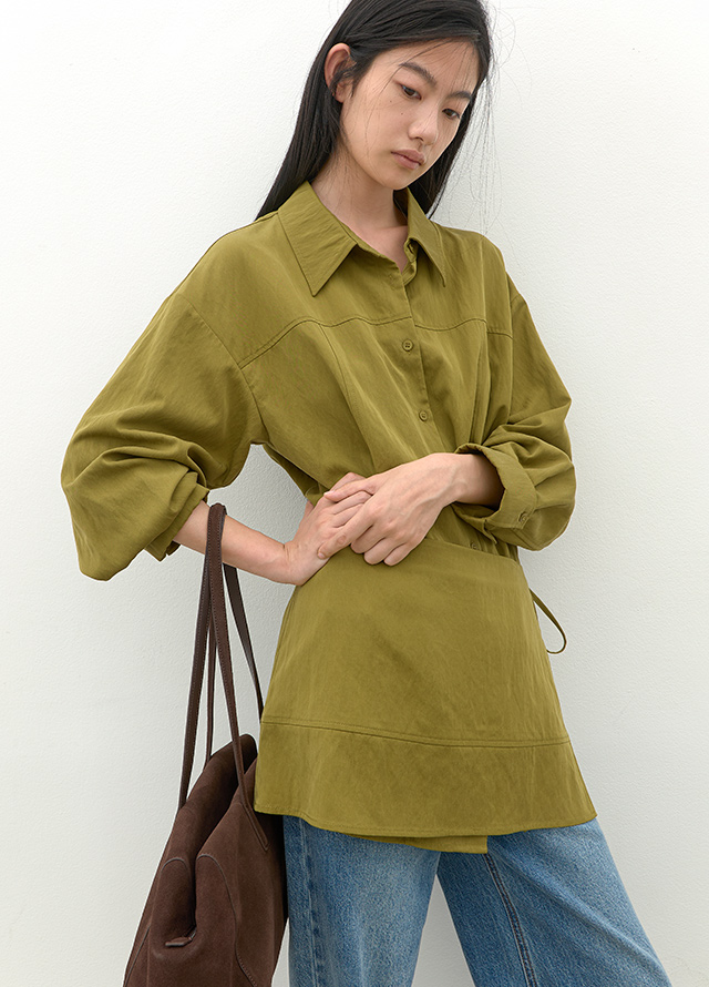 (B-2487)SUEDE SQUARE SHOULDER BAG Korea