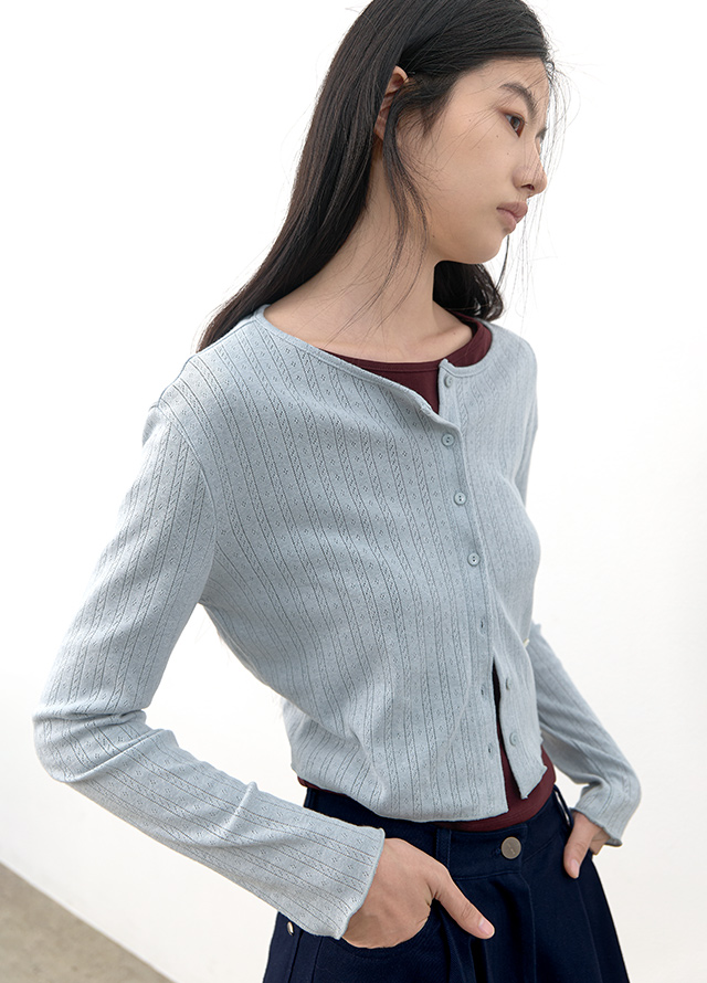(ZT-7171)SOFT SLIMFIT BOAT NECK TEE Korea