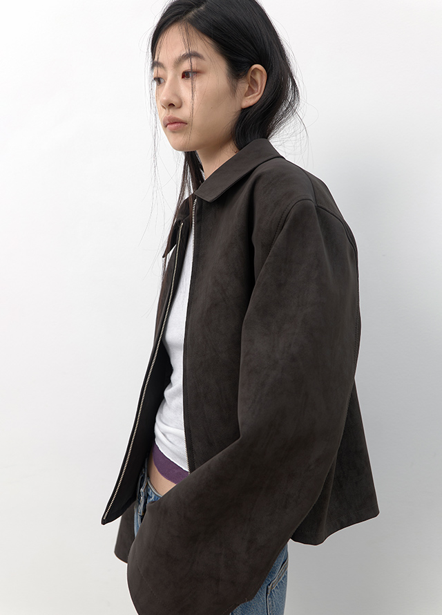 (T-7289)AN INTERLOCK LONG SLEEVE SLIM FALL TEE Korea