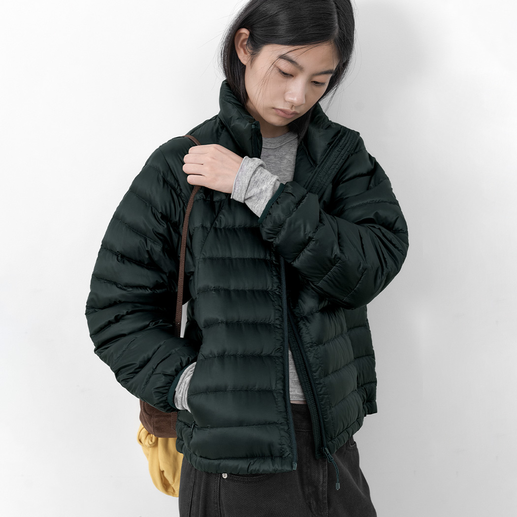 (JP-620)LIGHT WEIGHT HIGH NECK DUCK DOWN