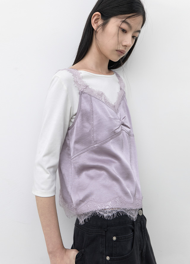 (ZT-7171)SOFT SLIMFIT BOAT NECK TEE Korea