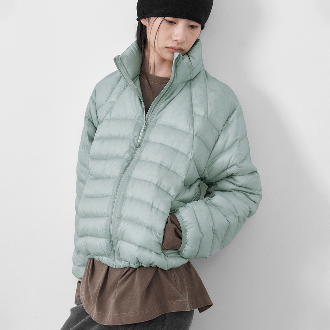 (JP-620)LIGHT WEIGHT HIGH NECK DUCK DOWN