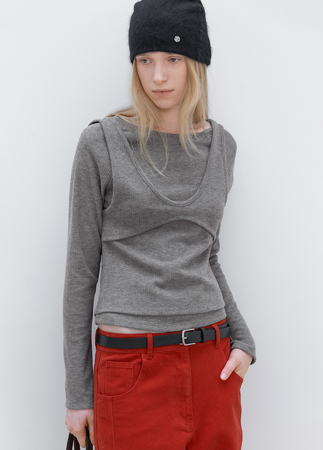 (PT-5835)CURVED COTTON COLOR DENIM Korea