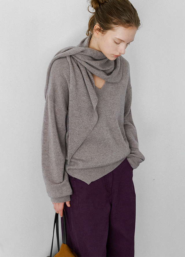 (SK-5140)BOW-TIE WAIST JERSEY SKIRT & JERSEY LEGGINGS Korea